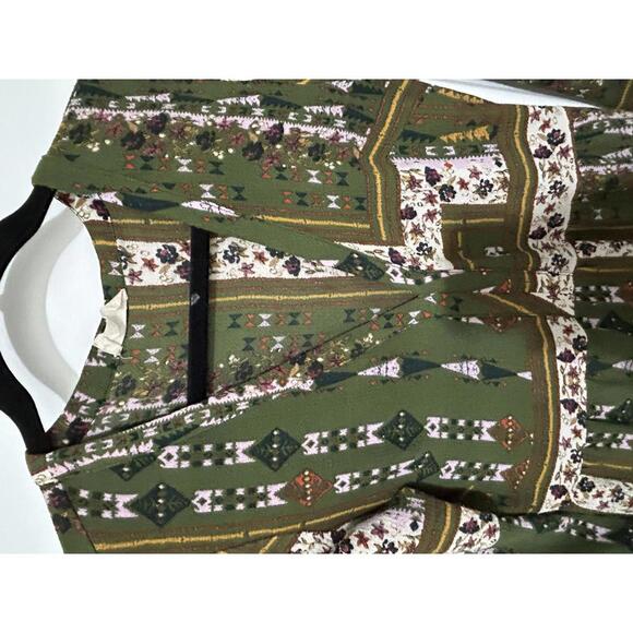 Altar’d State Women's Long Sleeve Patterned Dress, Size M - Picture 6 of 7